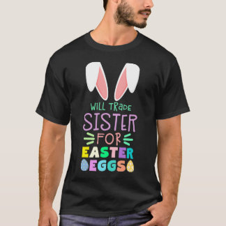 Camiseta Negociará a la hermana para el regalo de los
