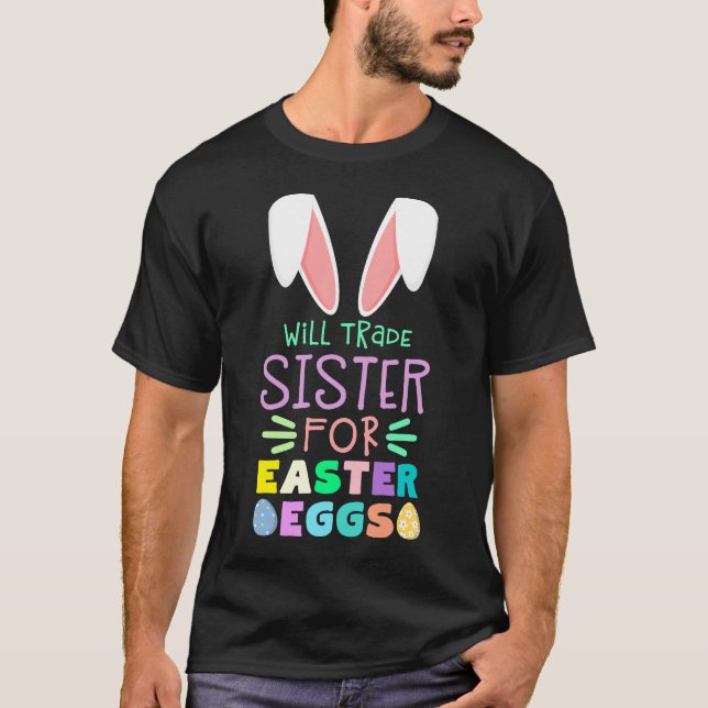 Camiseta Negociará a la hermana para el regalo de los (Anverso)