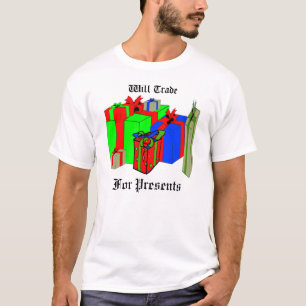 Camiseta Negociará para los presentes. ¡Modifiqúeme para