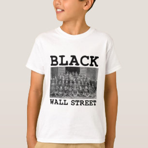 Camiseta Negocio Afroamericano Historia Negra Pared Negra