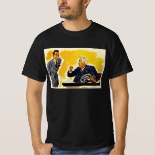 Camiseta Negocio Antiguo, Empleado Jefe Ejecutivo CEO Loco