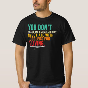 Camiseta Negocio Con Niños De 2 Años A Diario