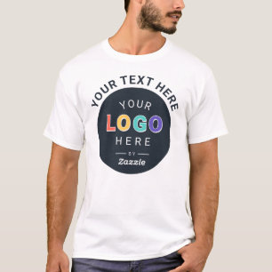 Camiseta Negocio de Logotipo Personalizado