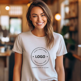 Camiseta Negocio de logotipos personalizados