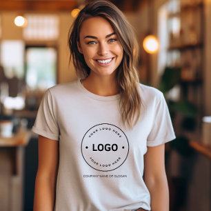 Camiseta Negocio de logotipos personalizados