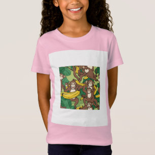 Camiseta Negocio de los monos: cosecha de plátanos