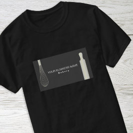 Camiseta Negocio de Panadería Pastelería Chef Pastelería Mo
