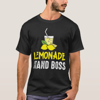Camiseta Negocio divertido del jugo de limón de Boss del