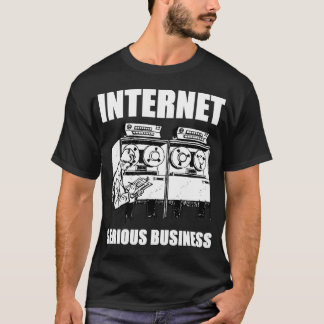 Camiseta Negocio serio de Internet