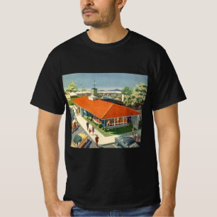 Camiseta Negocio Vintage, Restaurante Familiar de los 50 Di