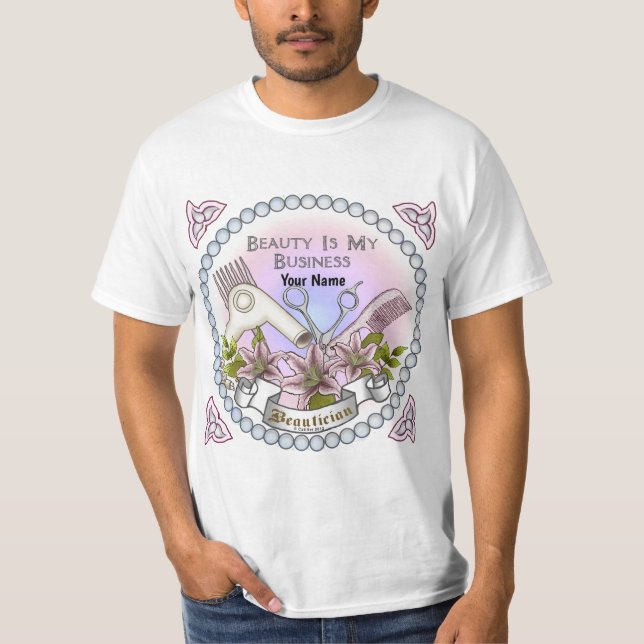 Camiseta Negocios de belleza (Anverso)
