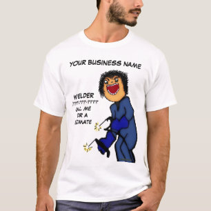 Camiseta Negocios de soldadura profesional
