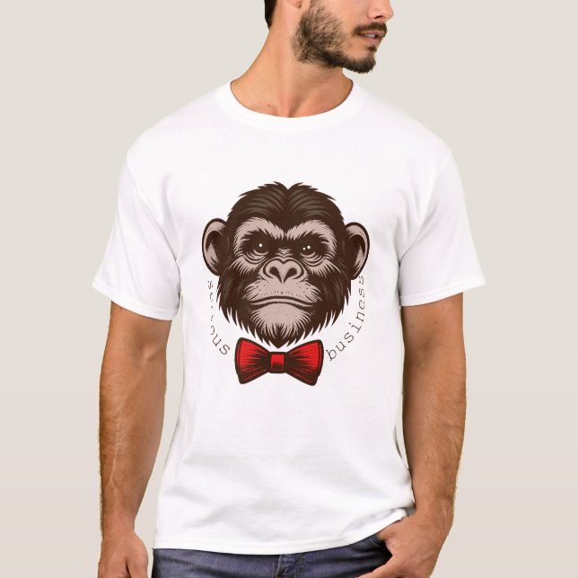 Camiseta Negocios Serios II (Anverso)