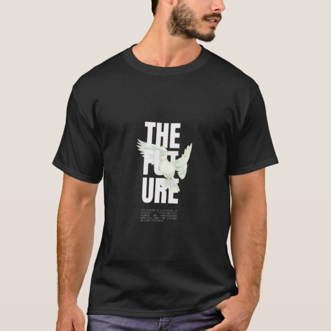 camiseta negra. (Anverso)