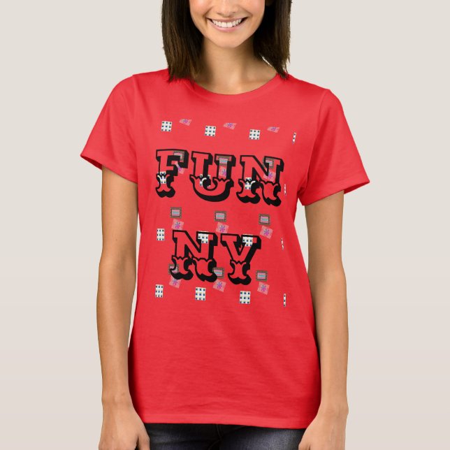 Camiseta NEGRA-ARENA-camiseta FUNNY (Anverso)