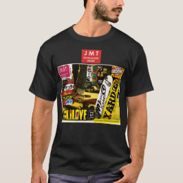 Camiseta negra básica de JMT CALIFORNIA