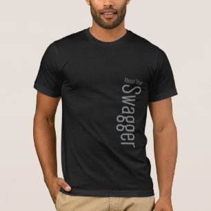 Camiseta negra básica de los hombres