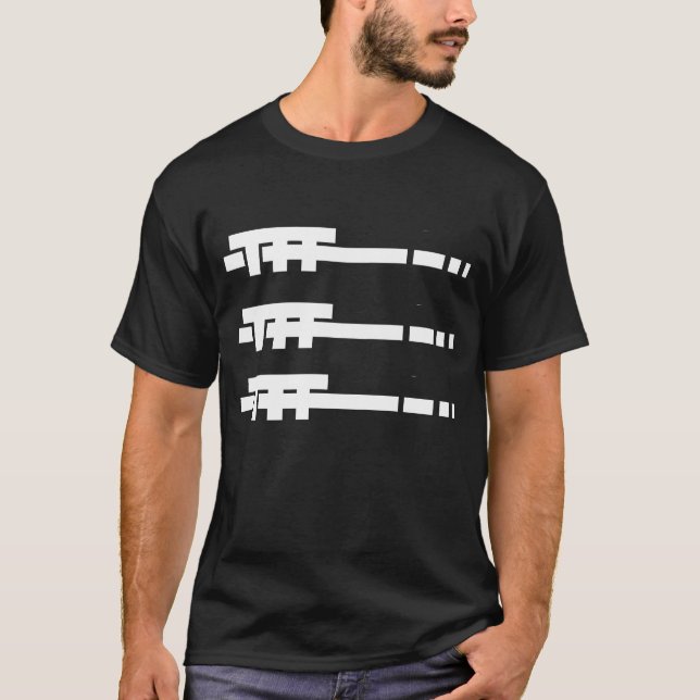 Camiseta (negra) básica de TFF (Anverso)