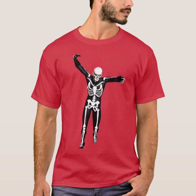 Camiseta negra básica para hombres (Anverso)