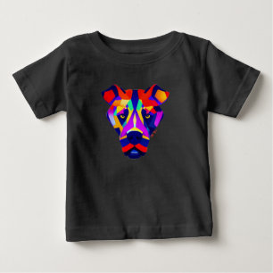 Camiseta negra de bebé de Alexander's Dog