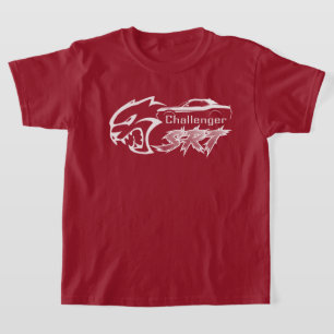 Camiseta negra de cuello redondo de manga corta Do