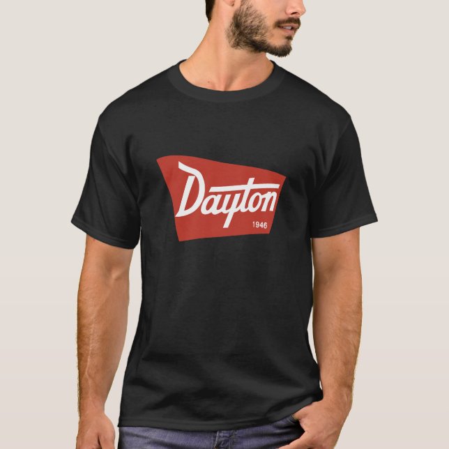 Camiseta negra de Dayton (Anverso)