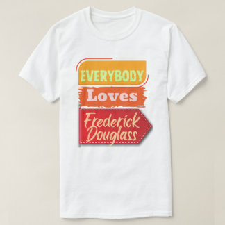 Camiseta negra de Everybody Loves Frederick Dougla