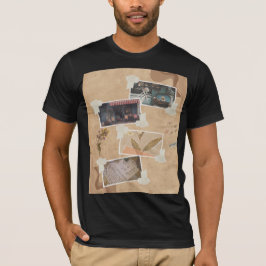 Camiseta negra de hombre