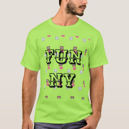 Camiseta NEGRA DE HOMBRE DIVERTIDO MODERNO