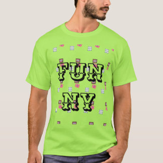 Camiseta NEGRA DE HOMBRE DIVERTIDO MODERNO