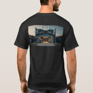 Camiseta negra de hombre Garage Tech Upgrade parte