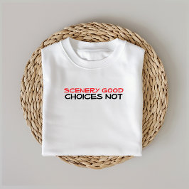 Camiseta negra de humor de senderismo y camping