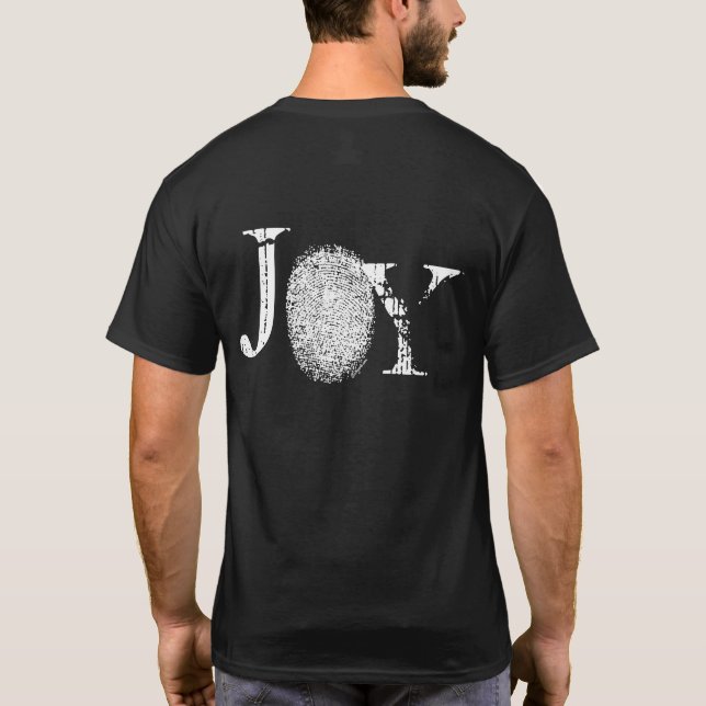 Camiseta negra de joy (Reverso)