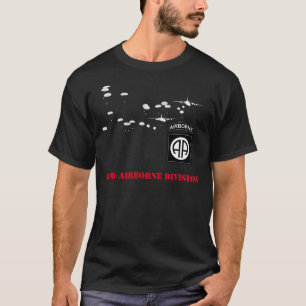 Camiseta negra de la 82ª División Aerotransportada
