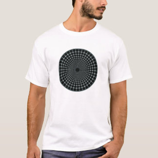 camiseta negra de la blanco