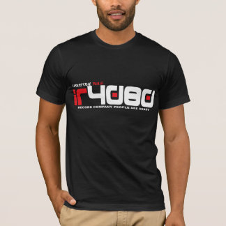 Camiseta (negra) de la camiseta de la regla #4080