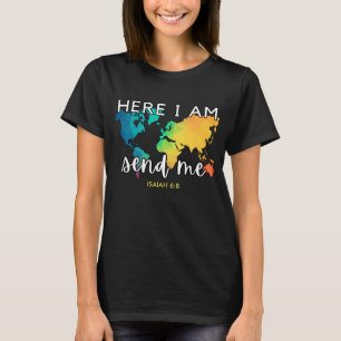 Camiseta negra de las misiones portuarias