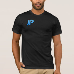 Camiseta negra de las producciones de Jaredible