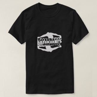 Camiseta negra de los hombres de baile de ruptura