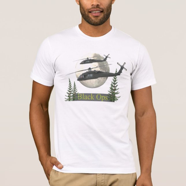Camiseta negra de los ops (Anverso)