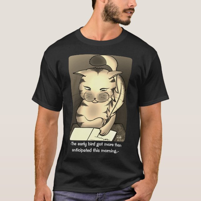 Camiseta negra de los primeros Aves (Anverso)