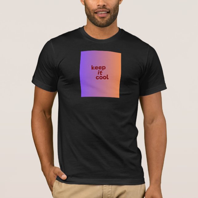 Camiseta negra de media manga (Anverso)