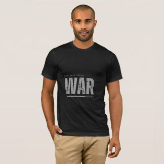 Camiseta negra de media manga con diseño