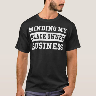 Camiseta Negra de negocios afroamericanas me hace hombres