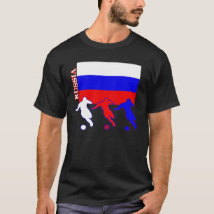 Camiseta negra de Rusia de fútbol