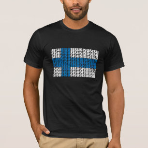 Camiseta negra de Sisu