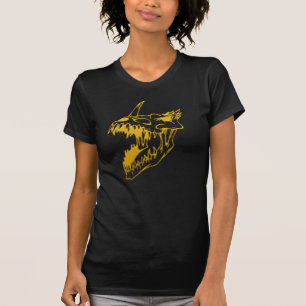 Camiseta negra de Skull