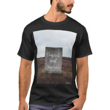 Camiseta negra de streetwear de concreto Undergrou