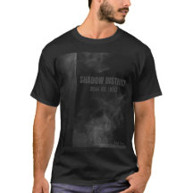 Camiseta negra de streetwear unisex underground