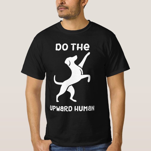 Camiseta negra de Zen Paws (Anverso)